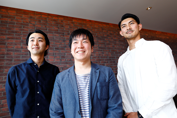 立花さん、佐藤さん、渋谷さん